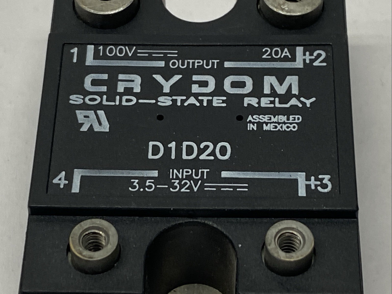 Crydom D1D20 Solid State Relay NO SCREWS - Maverick Industrial Sales