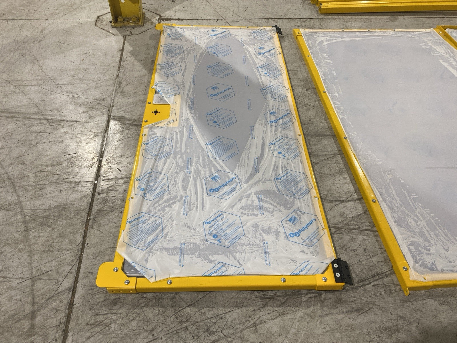 AGS Automated Guarding Systems LOT OF 6 Panels and Misc. Supports - Maverick Industrial Sales