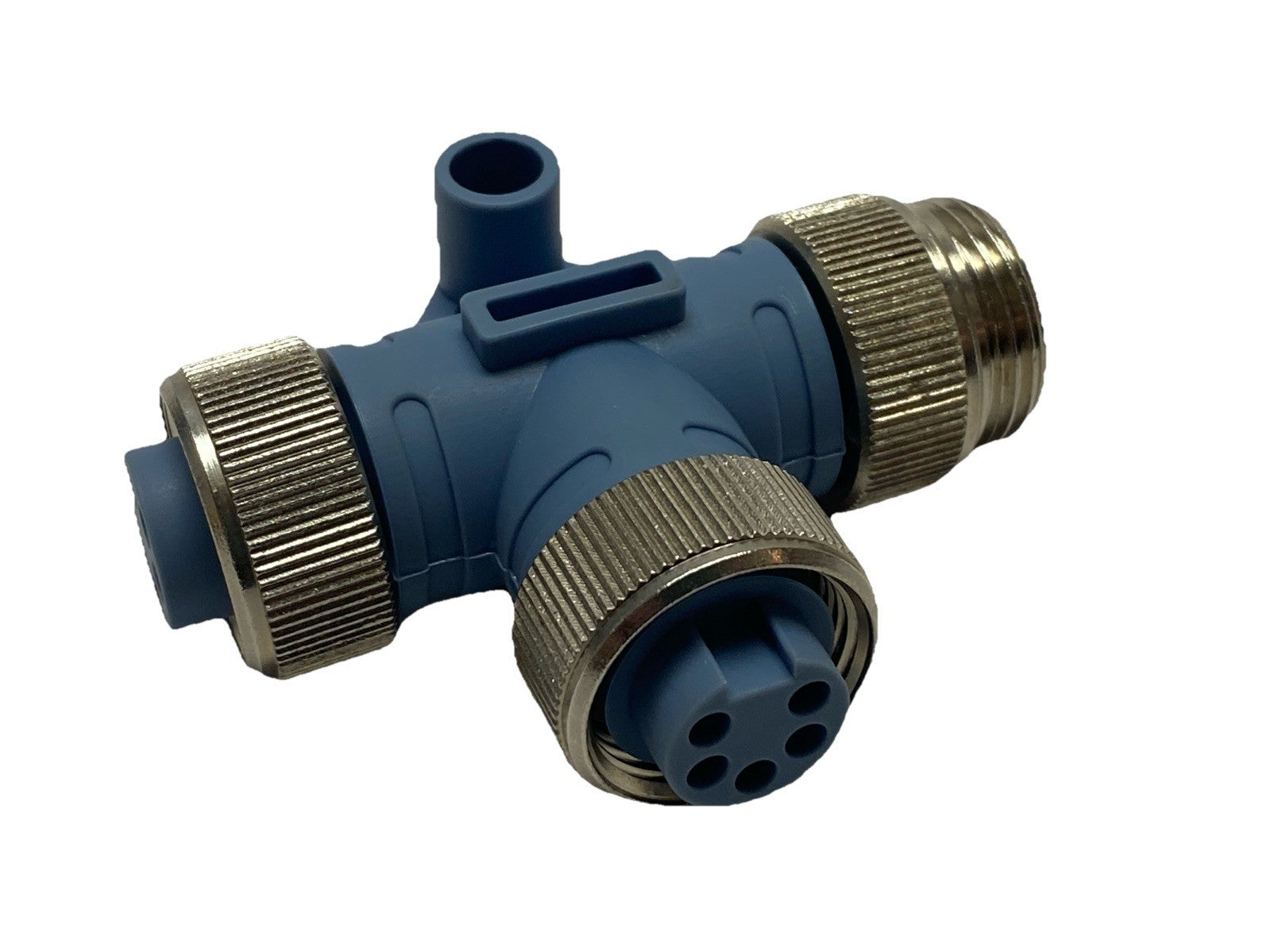 Turck RSM-2RKM 57 MiniFast 3-Way Tee Connector 7/8" Minifast 5-Pin U0141 - Maverick Industrial Sales