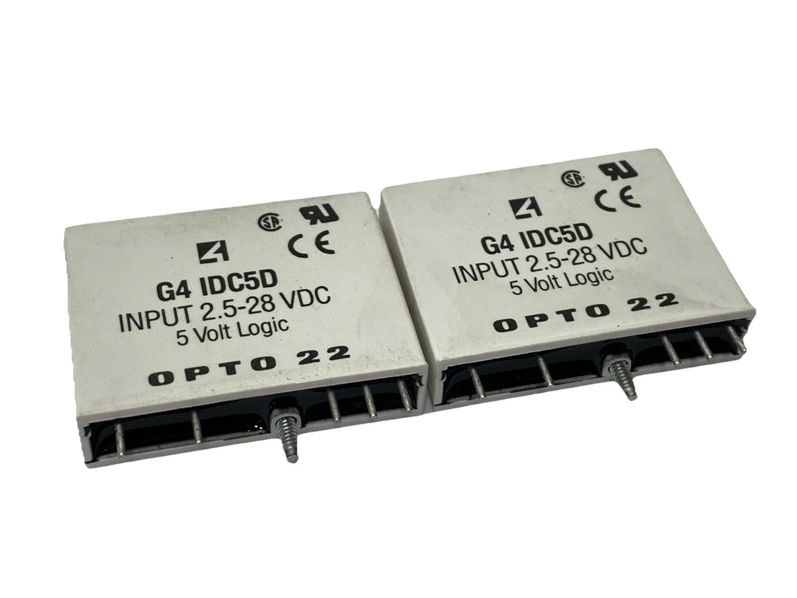 Opto 22 G4IDC5D Digital DC Input Module 2.5-28VDC LOT OF 2 - Maverick Industrial Sales