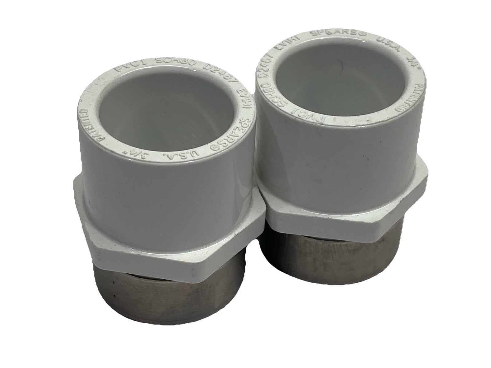 Spears 435-007SR Reinforced Female Adapter PVC SCH 40 3/4" LOT OF 2 - Maverick Industrial Sales