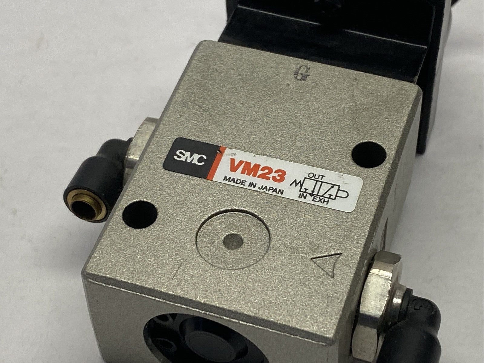 SMC VM230-02-30B Pneumatic Mechanical Valve Black Button - Maverick Industrial Sales