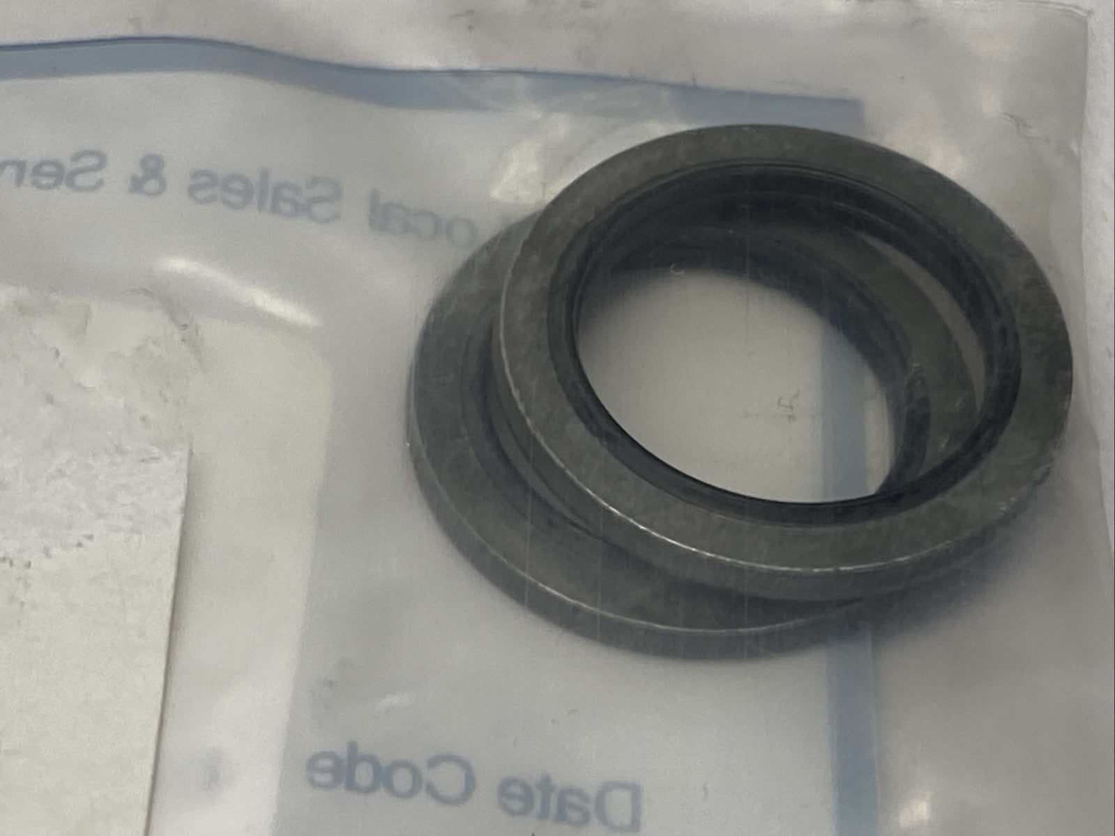 Swagelok S-6-RS-2B Carbon Steel Gasket For 3/8" ISO LOT OF 2 - Maverick Industrial Sales
