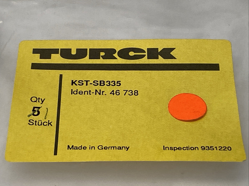 Turck KST-SB335 Pneumatic Cylinder Assembly Bell For Round Cylinders 46738 - Maverick Industrial Sales