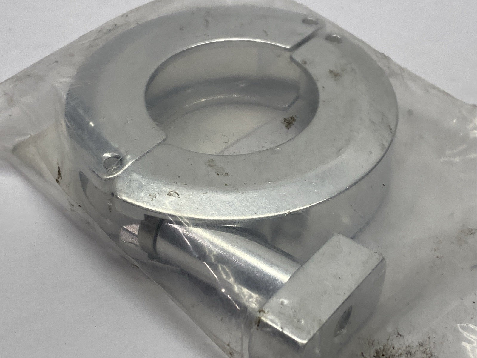 Kurt J Lesker QF25-100-MC Aluminum Machine Clamp 1" LOT OF 2 - Maverick Industrial Sales
