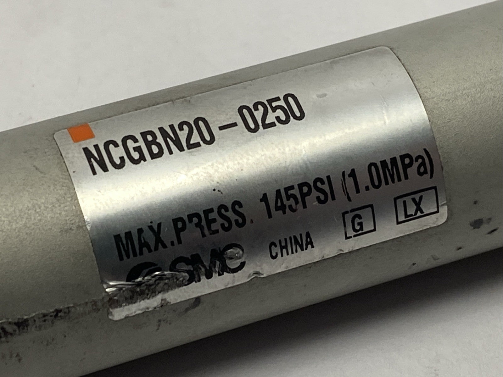 SMC NCGBN20-0250 Pneumatic Round Body Cylinder 3/4" Bore 2-1/2" Stroke - Maverick Industrial Sales