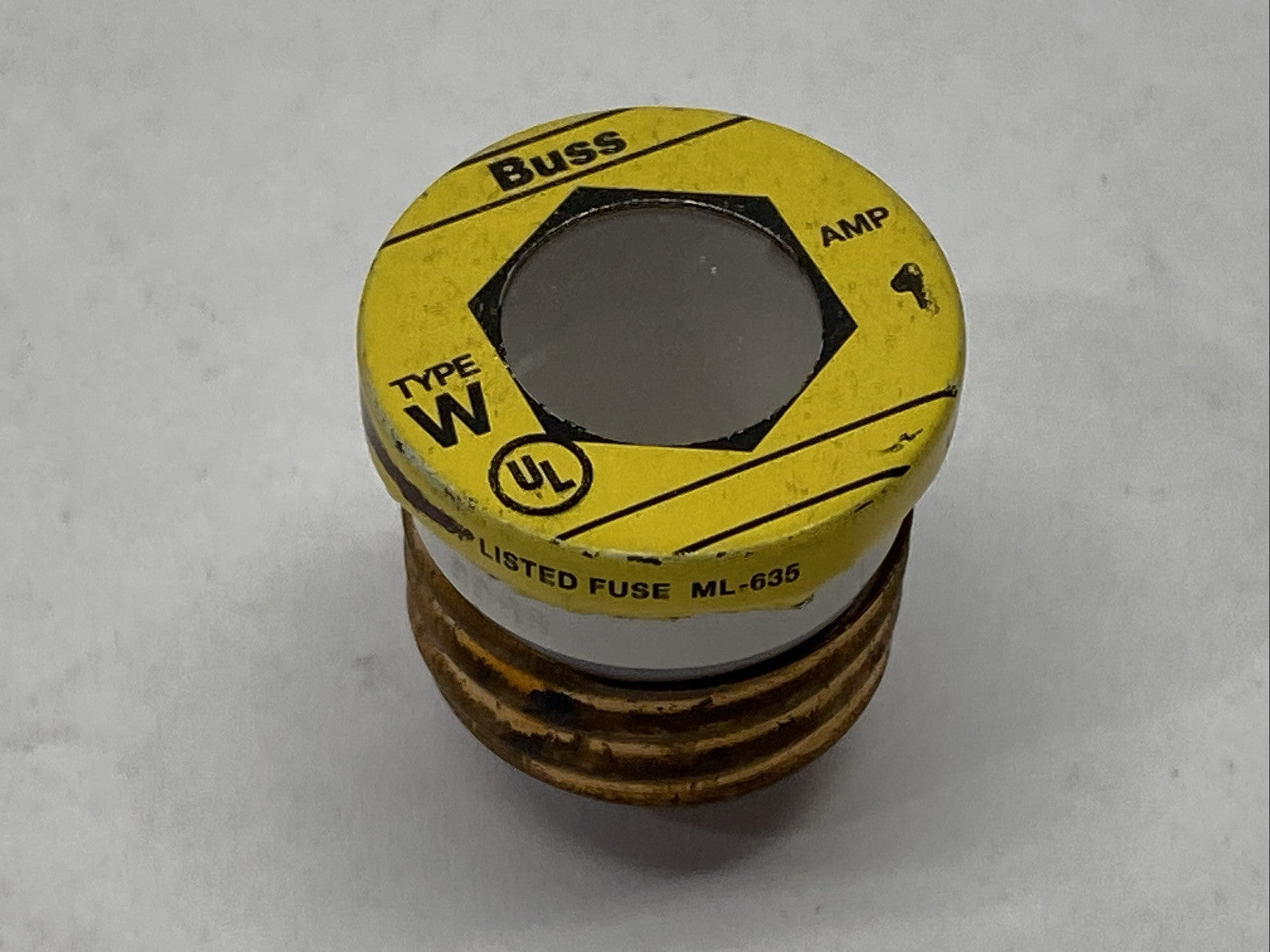 Bussmann W-1 Type W Fast-Acting Plug Fuse 1A 125V - Maverick Industrial Sales