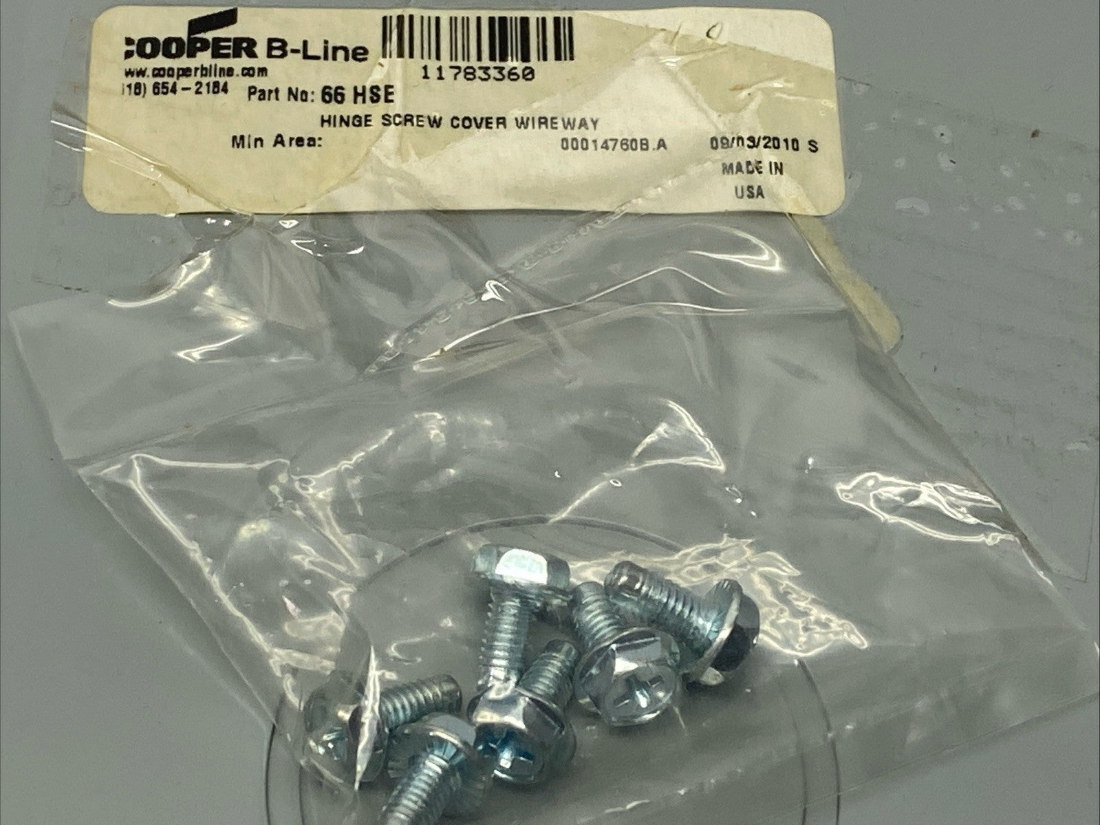 Cooper B-Line 66 HSE Wireway End Cover 6" x 6" w/ 1.5" Knockout - Maverick Industrial Sales