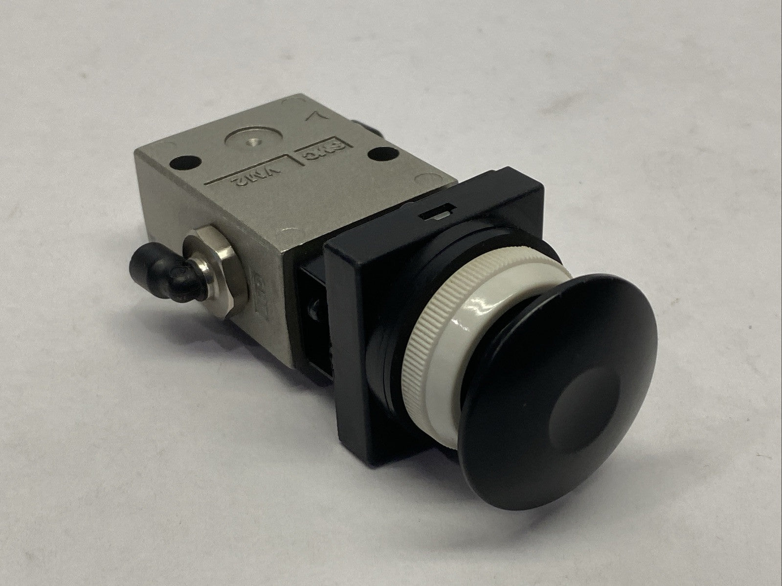 SMC VM230-02-30B Pneumatic Mechanical Valve Black Button - Maverick Industrial Sales