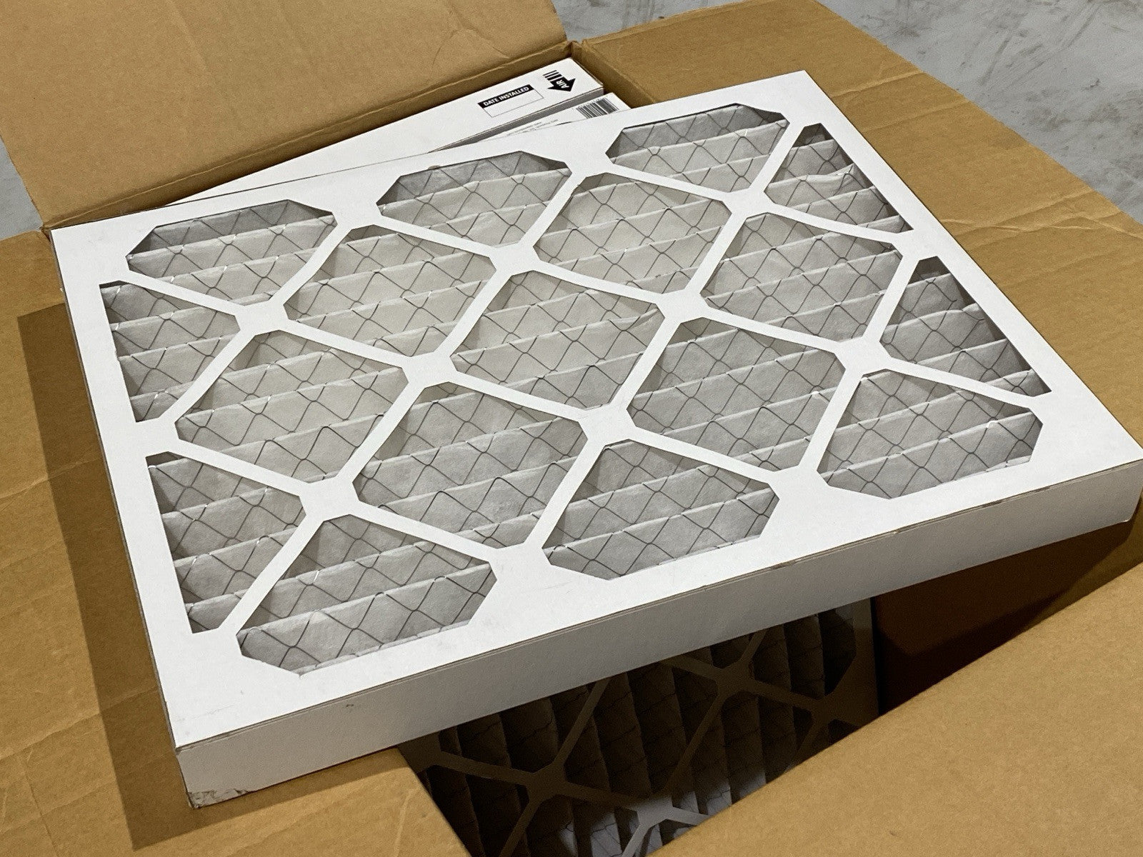 BestAir 2-1620-8 MERV 8 Commercial Pleated Air Filter 16" x 20" x 2" BOX OF 8 - Maverick Industrial Sales