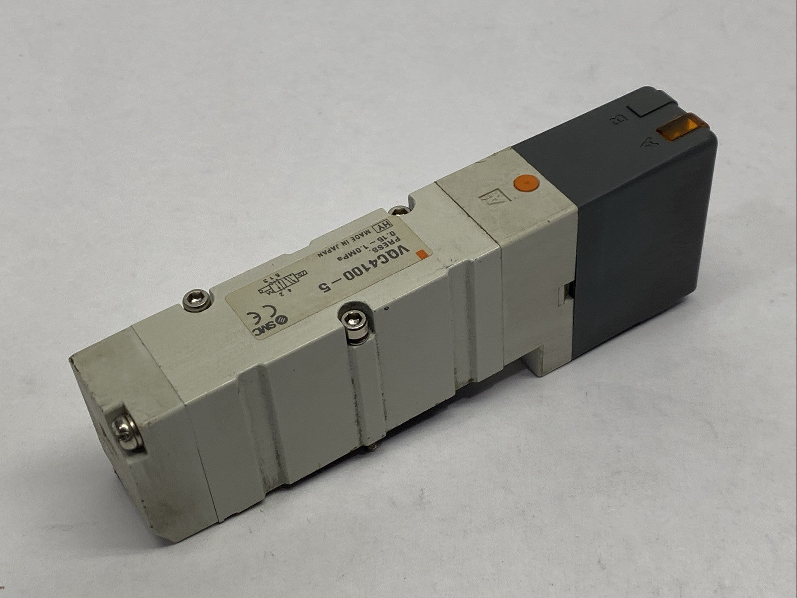 SMC VQC4100-5 Pneumatic Manifold Solenoid Valve 5-Port - Maverick Industrial Sales