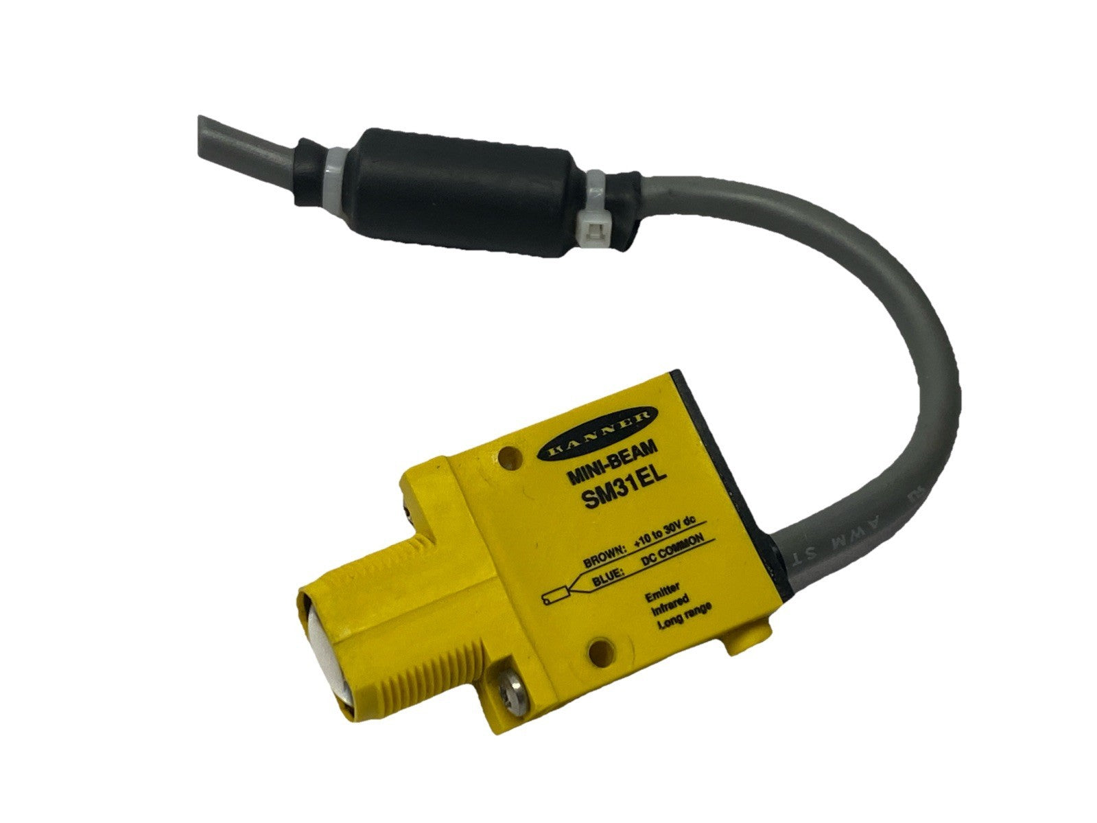 Banner SM31EL Mini-Beam Series Receiver Sensor 3m 10-30VDC - Maverick Industrial Sales