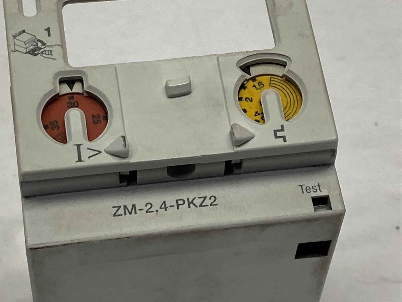 Moeller ZM-2,4-PKZ2 Adjustable Motor Protection Trip Block 1.6-2.4A / 20-35A - Maverick Industrial Sales