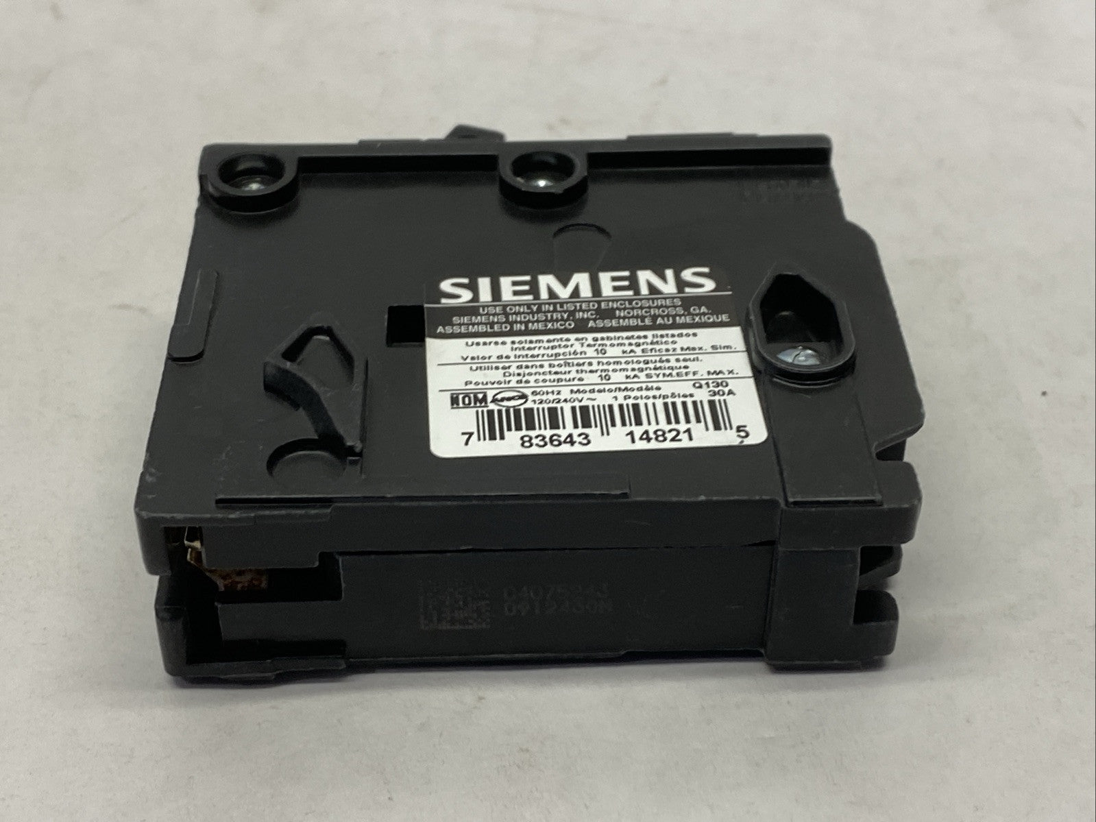 Siemens Q130 Type QP Circuit Breaker 1-Pole 30A 240V - Maverick Industrial Sales