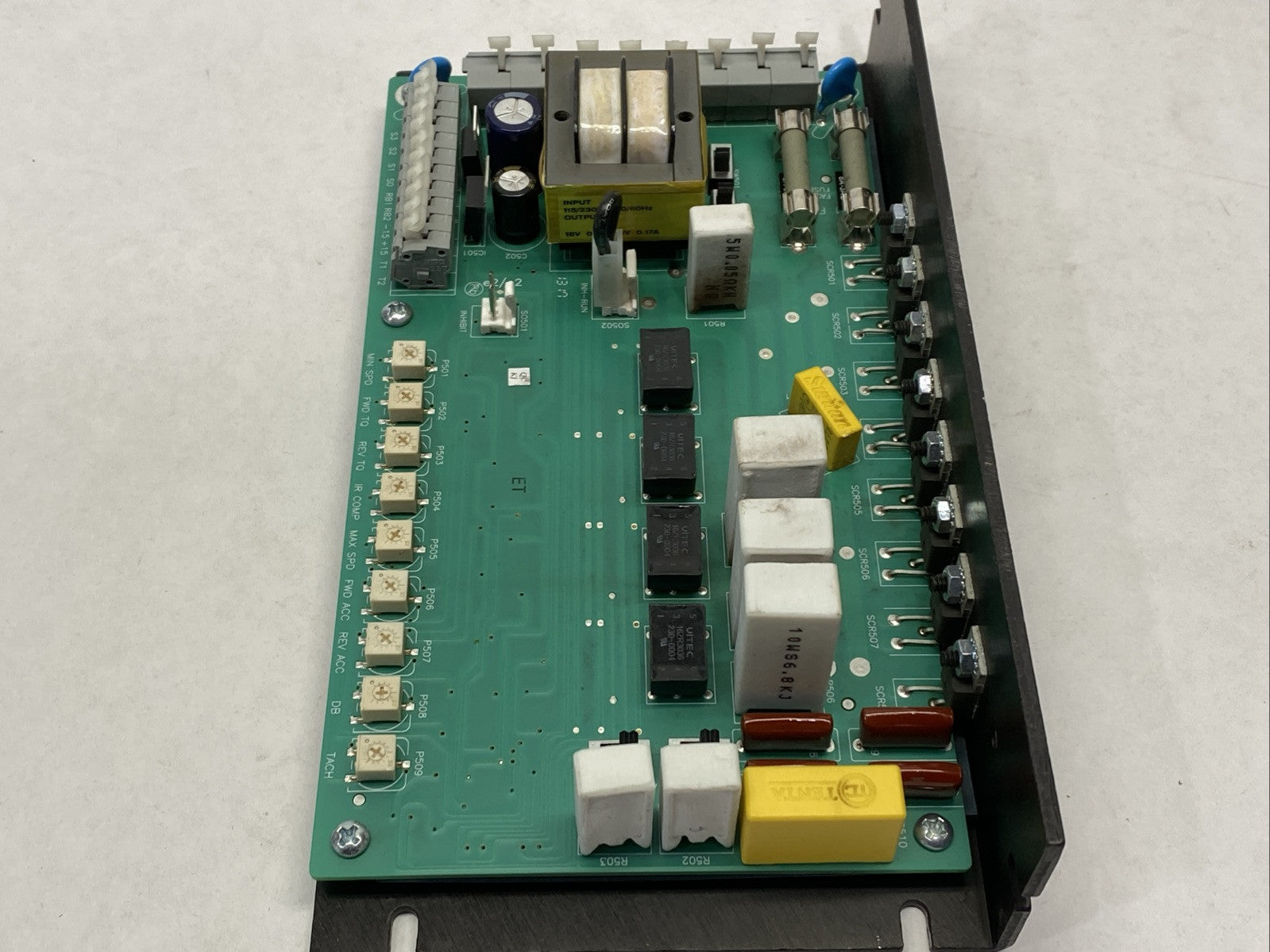 RG510UA | Minarik DC Motor Control 115/230VAC 1-PH 2.5A 0-180VDC 1/20 HP To 1/2 HP - Used - Maverick Industrial Sales