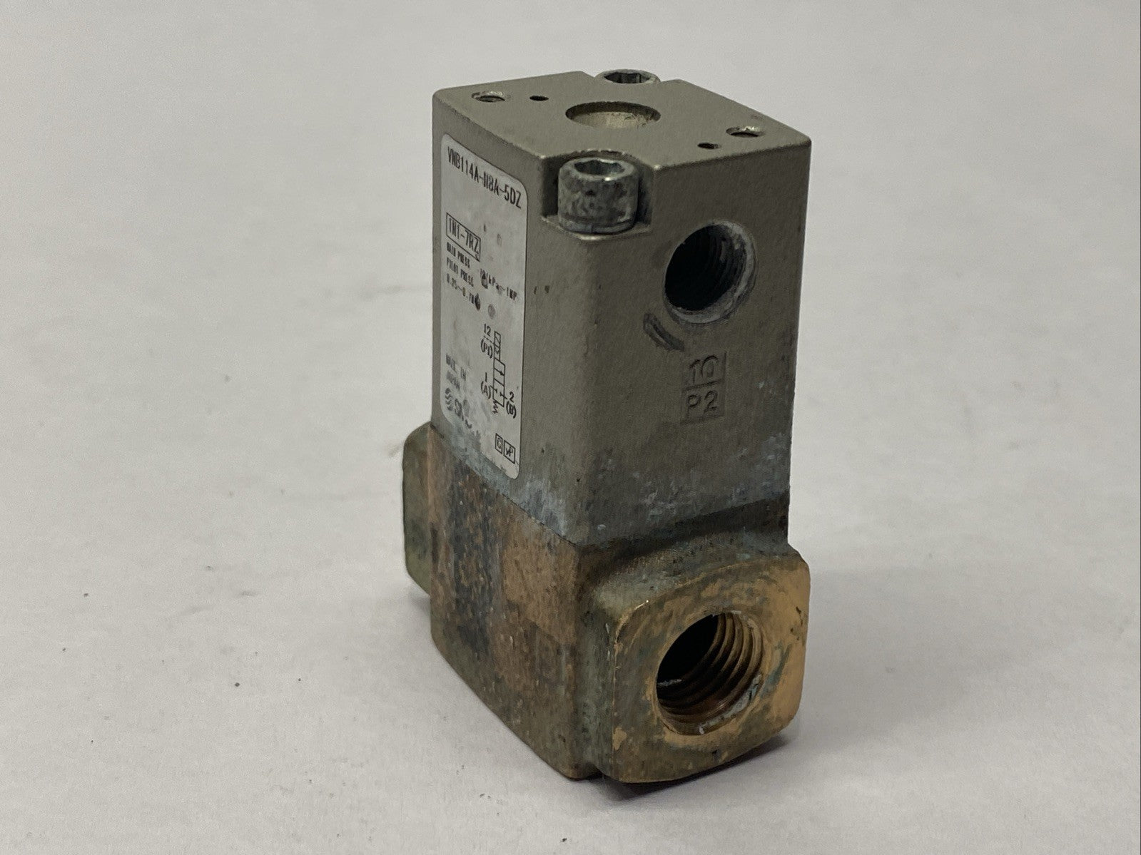 SMC VNB114A-N8A-5DZ Pneumatic Process Valve 2-Way 1/4" NPT - Maverick Industrial Sales