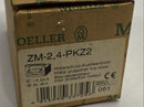 Moeller ZM-2,4-PKZ2 Adjustable Motor Protection Trip Block 1.6-2.4A / 20-35A - Maverick Industrial Sales