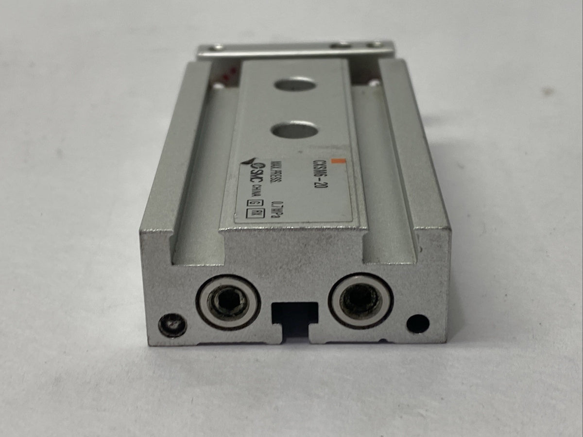 SMC CXSM6-20 Dual Rod Guided Pneumatic Cylinder 6mm Bore 20mm Stroke - Maverick Industrial Sales