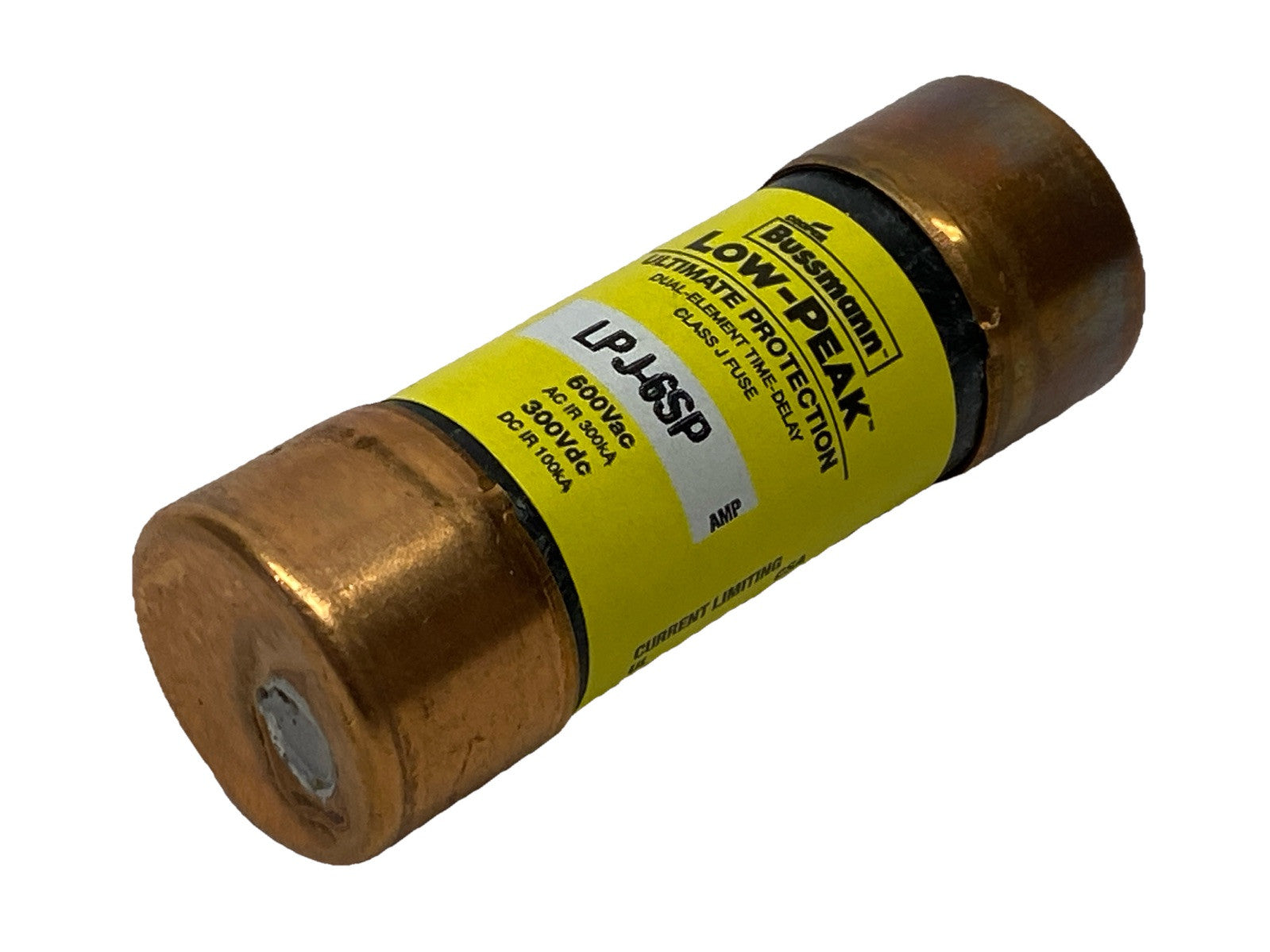 Cooper Bussmann LPJ-6SP Class J Time Delay Fuse 6A 600VAC 300VDC - Maverick Industrial Sales