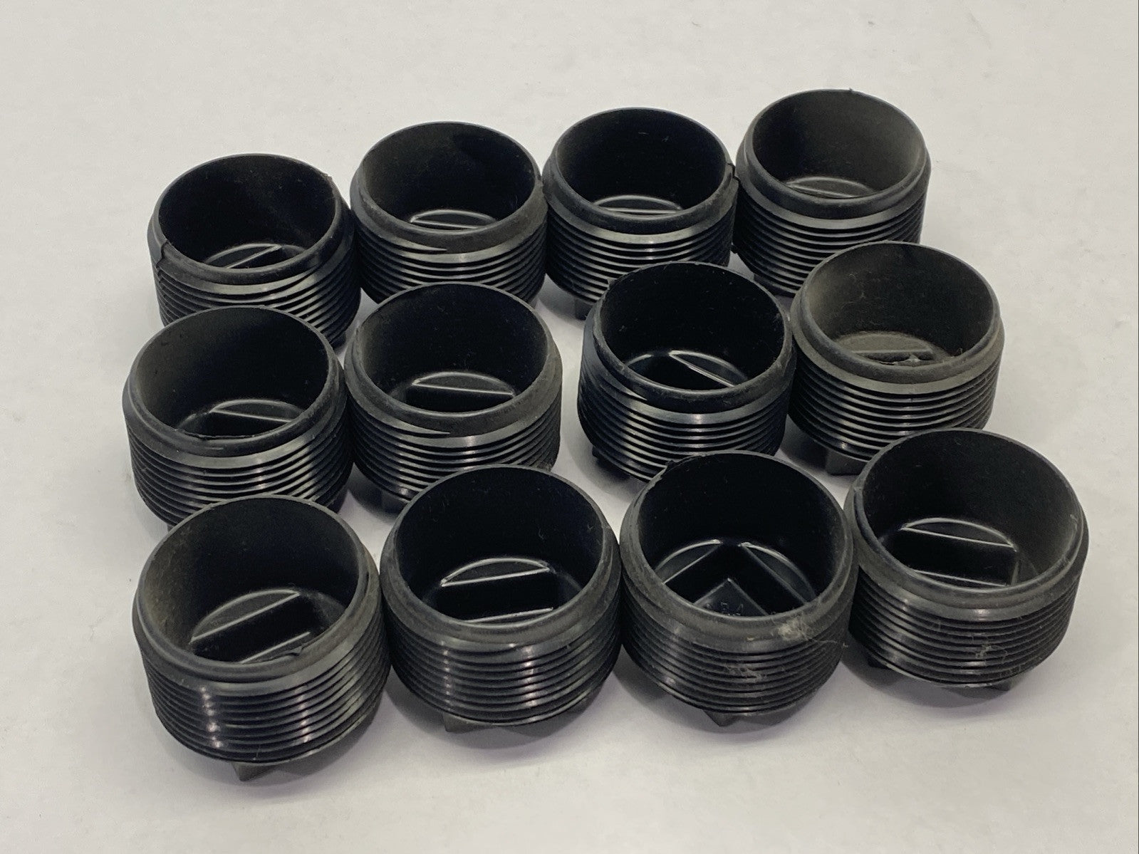 Niagara Plastics TP-13 2" Threaded Plastic Plug LOT OF 12 - Maverick Industrial Sales