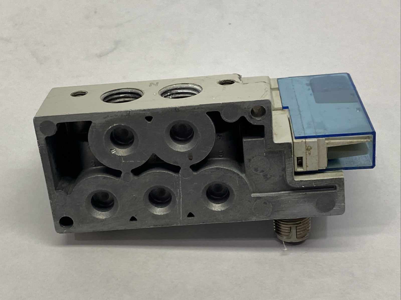 SMC SY5101-5U1-WO-02N Pneumatic Solenoid Valve 5-Port w/ Base - Maverick Industrial Sales