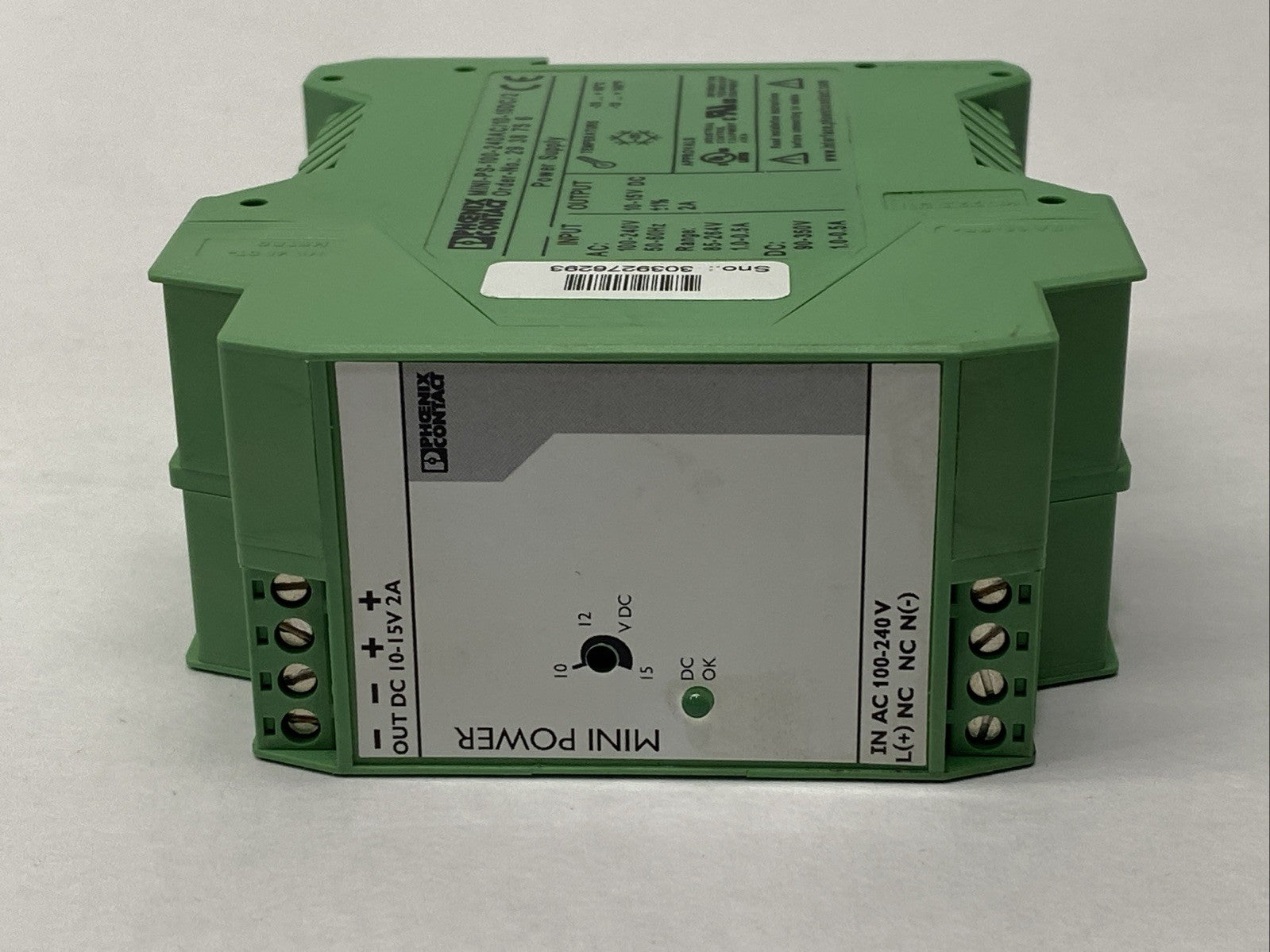 MINI-PS-100-240AC/10-15DC/2 | Phoenix Contact - Used - Maverick Industrial Sales