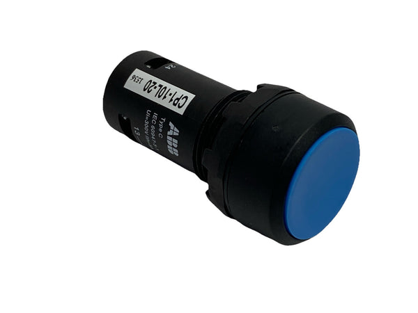 ABB CP1-10L-20 Compact Momentary Pushbutton Blue 300V - Maverick Industrial Sales