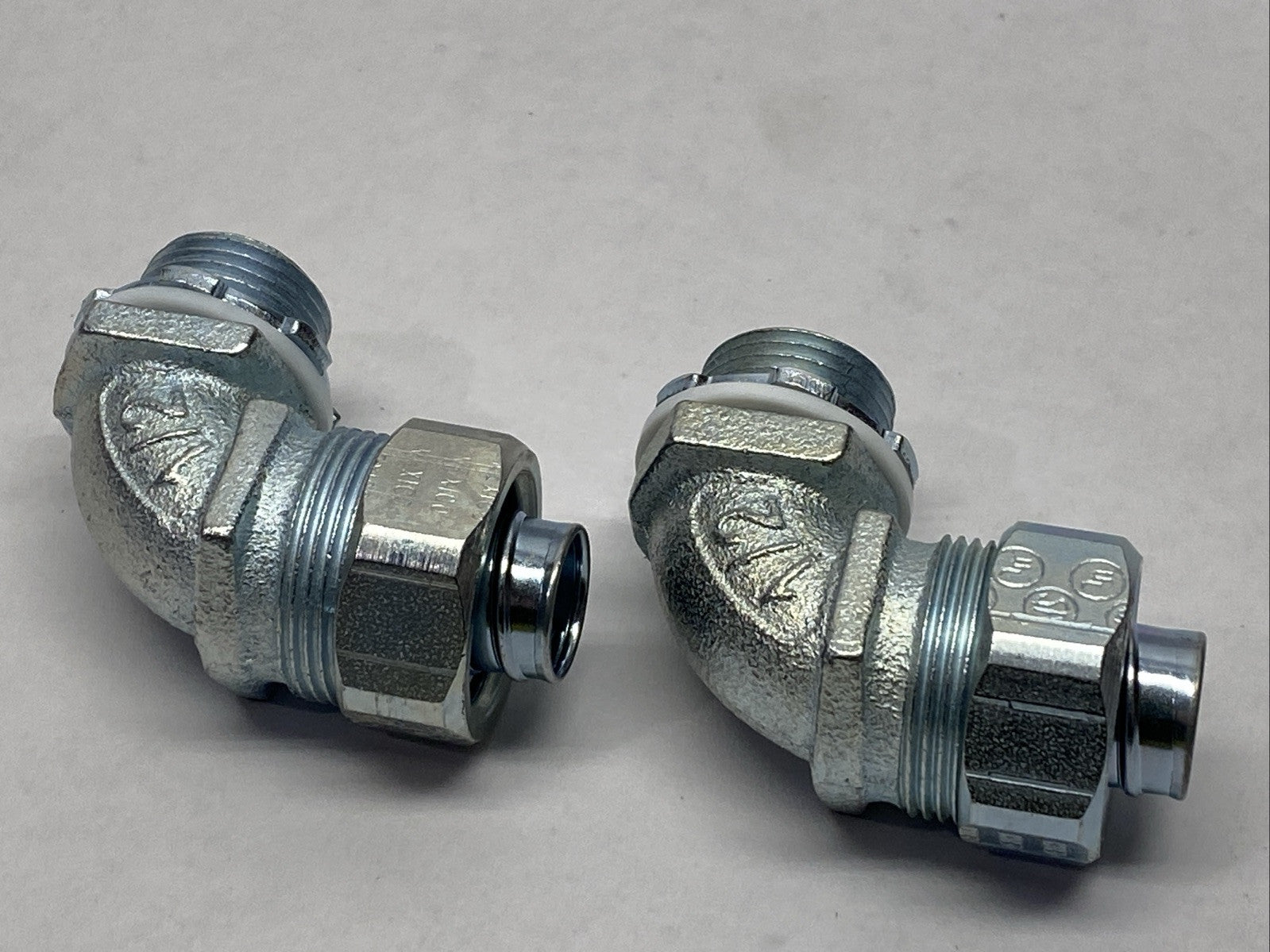 Appleton ST9050 1/2" Steel Liquid Tight 90 Degree Connector LOT OF 2 - Maverick Industrial Sales
