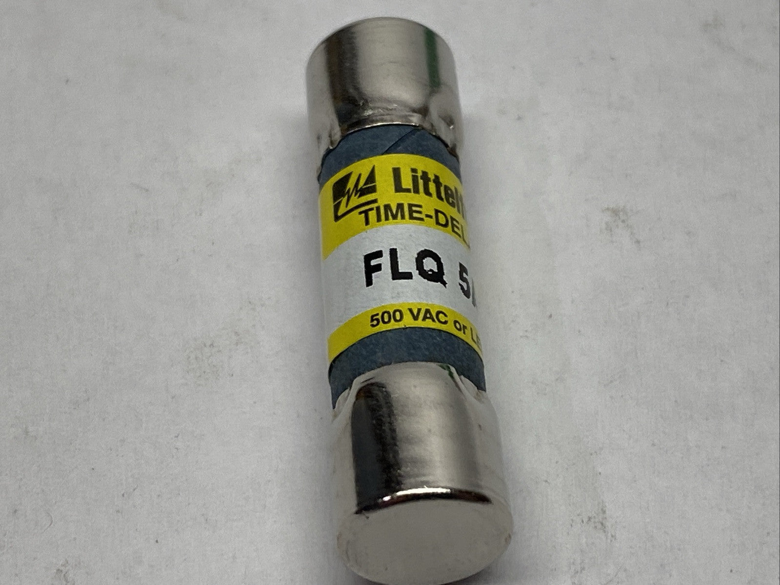 Littlefuse FLQ 5 Time-Delay Midget Fuse 5A 500V L5F17F PKG OF 10 - Maverick Industrial Sales