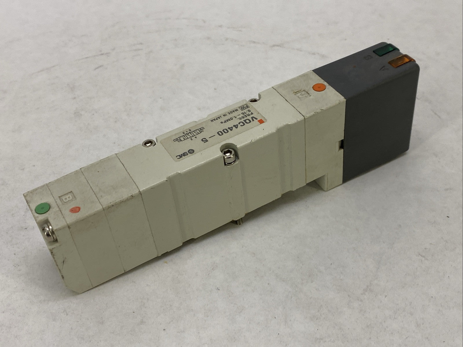 SMC VQC4400-5 VQC Series Pneumatic Manifold Solenoid Valve 5-Port - Maverick Industrial Sales