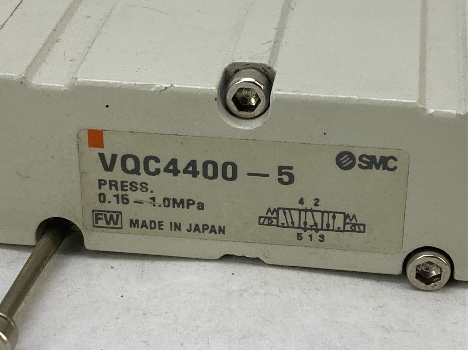 SMC VQC4400-5 VQC Series Pneumatic Manifold Solenoid Valve 5-Port - Maverick Industrial Sales