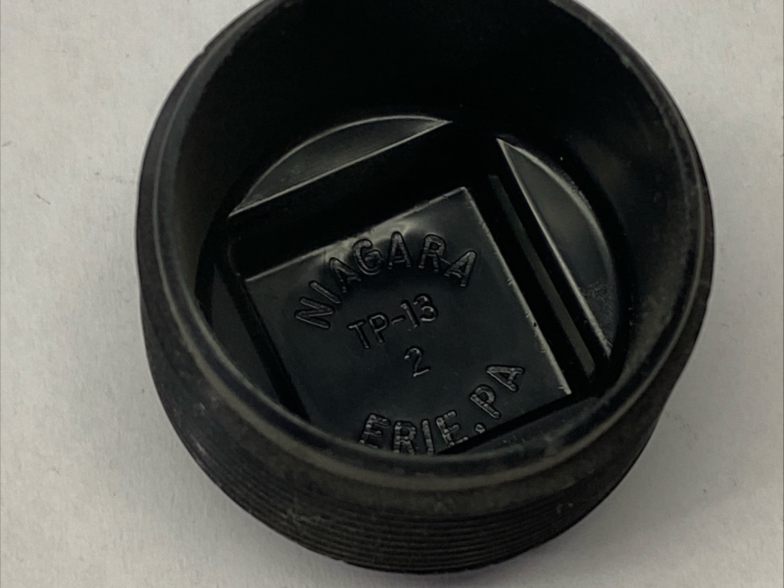 Niagara Plastics TP-13 2" Threaded Plastic Plug LOT OF 12 - Maverick Industrial Sales