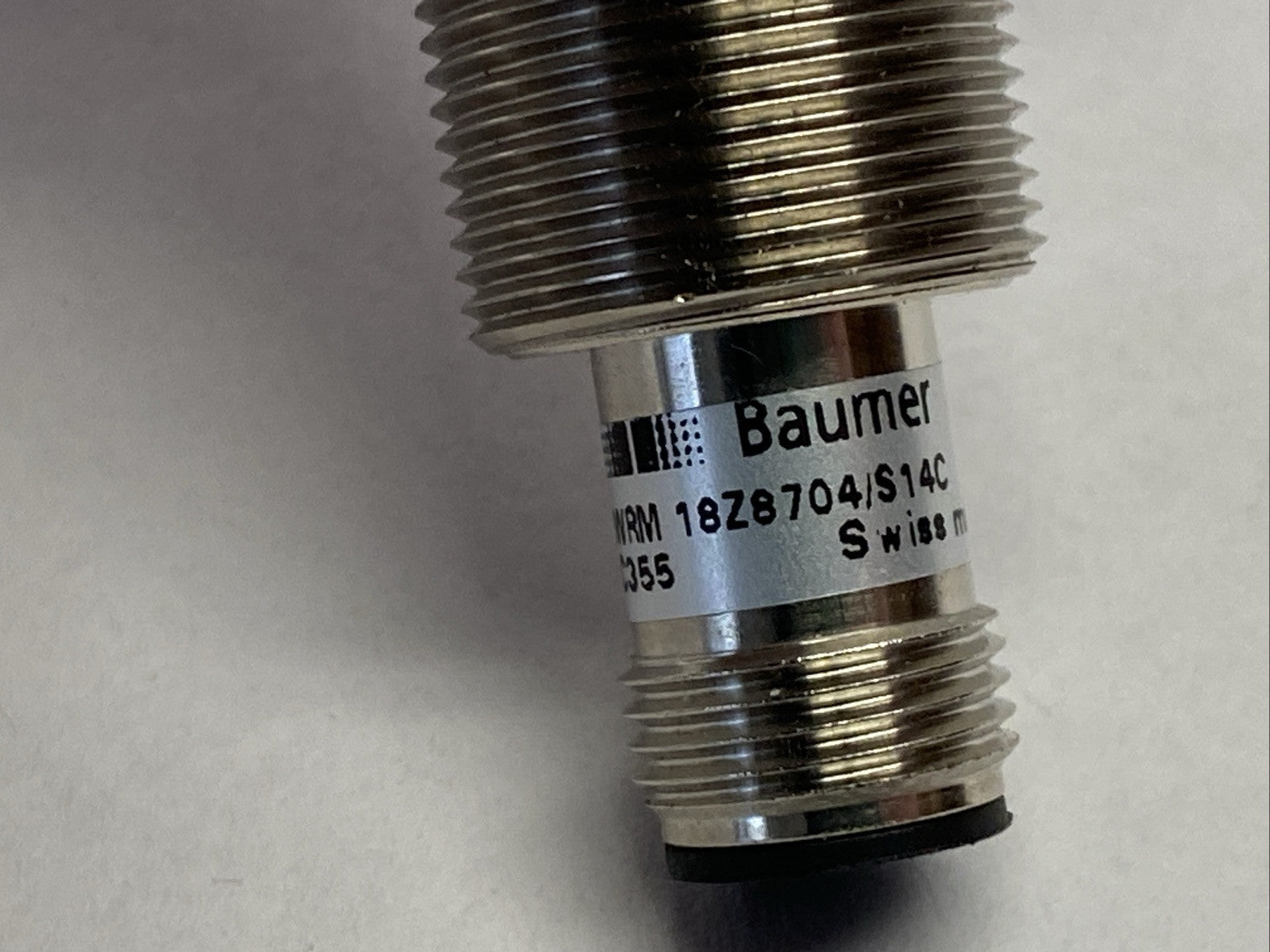 Baumer IWRM 18Z8704/S14C Inductive Distance Sensor M12 5-Pin 10156471 - Maverick Industrial Sales
