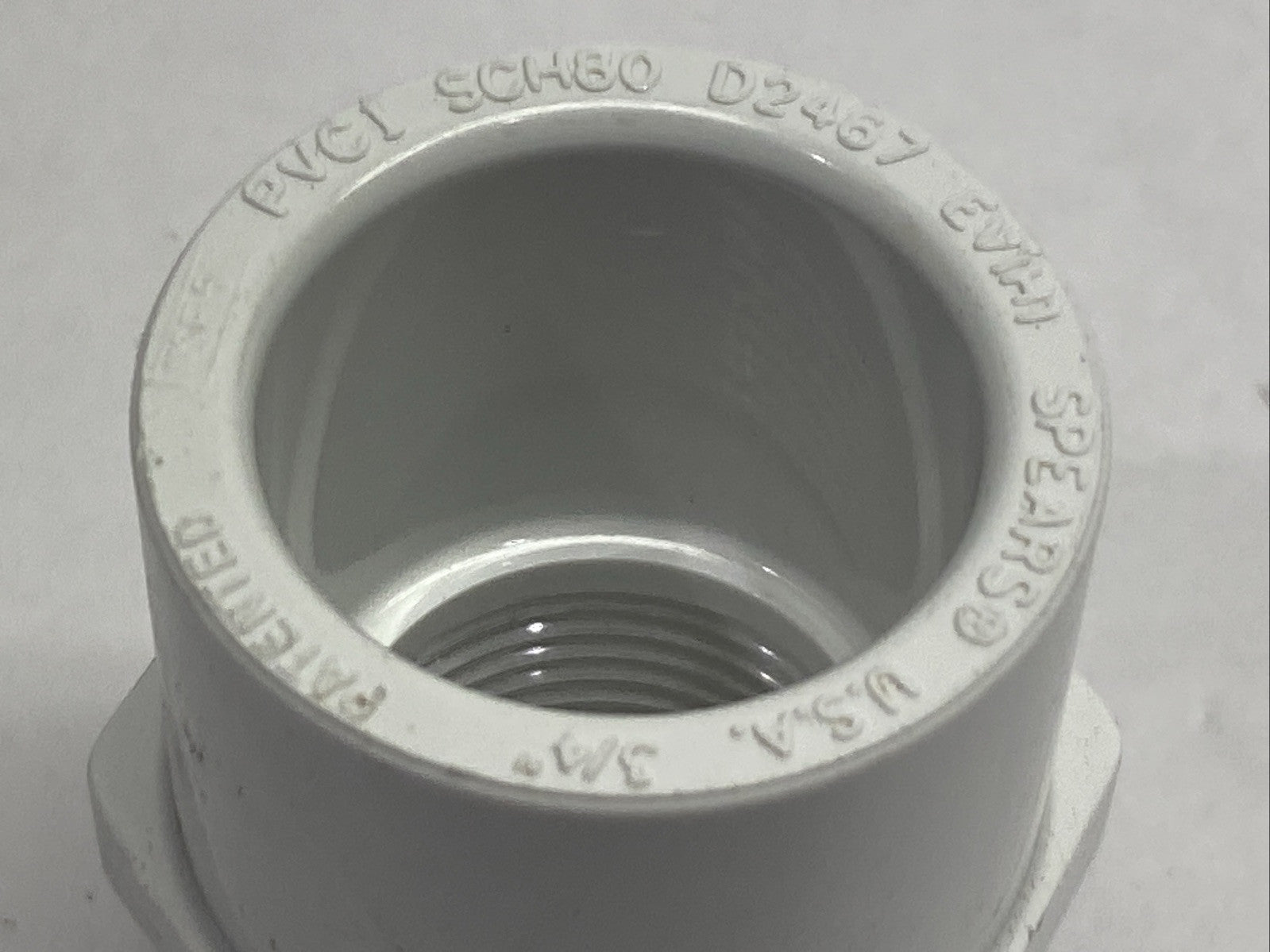 Spears 435-007SR Reinforced Female Adapter PVC SCH 40 3/4" LOT OF 2 - Maverick Industrial Sales
