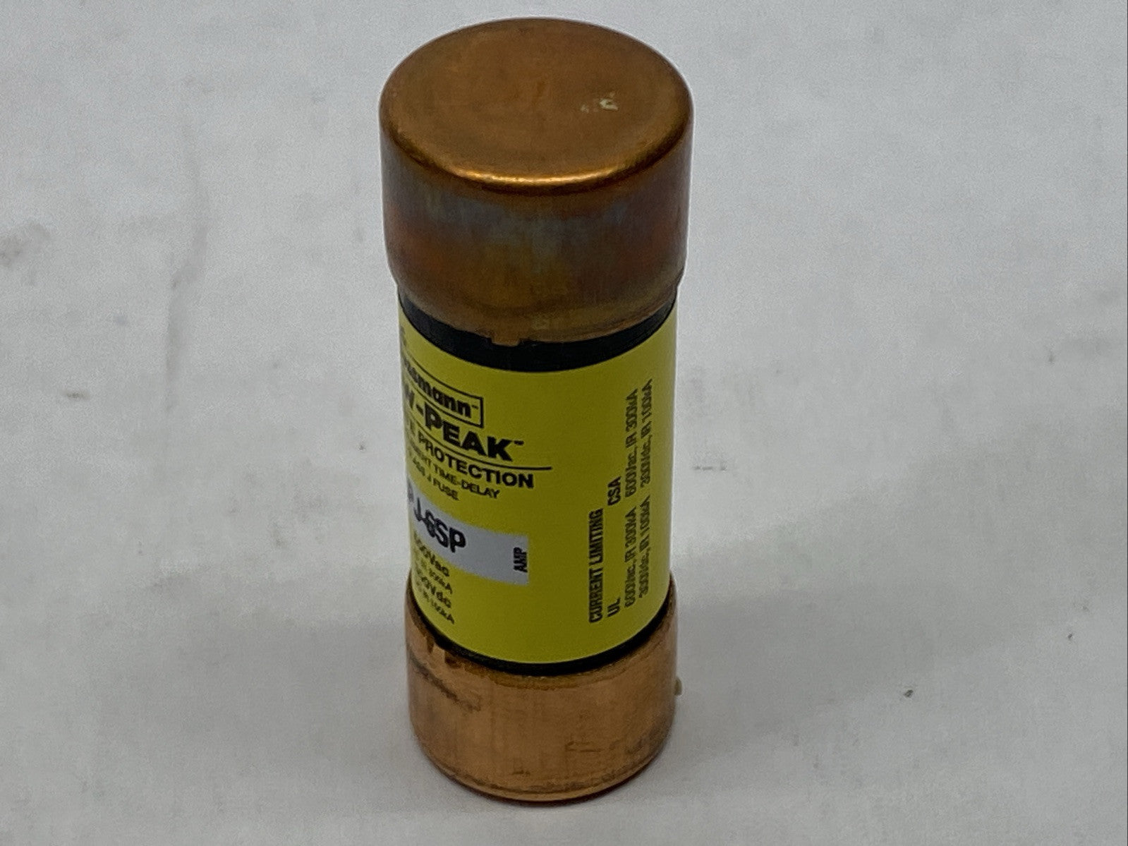 Cooper Bussmann LPJ-6SP Class J Time Delay Fuse 6A 600VAC 300VDC - Maverick Industrial Sales