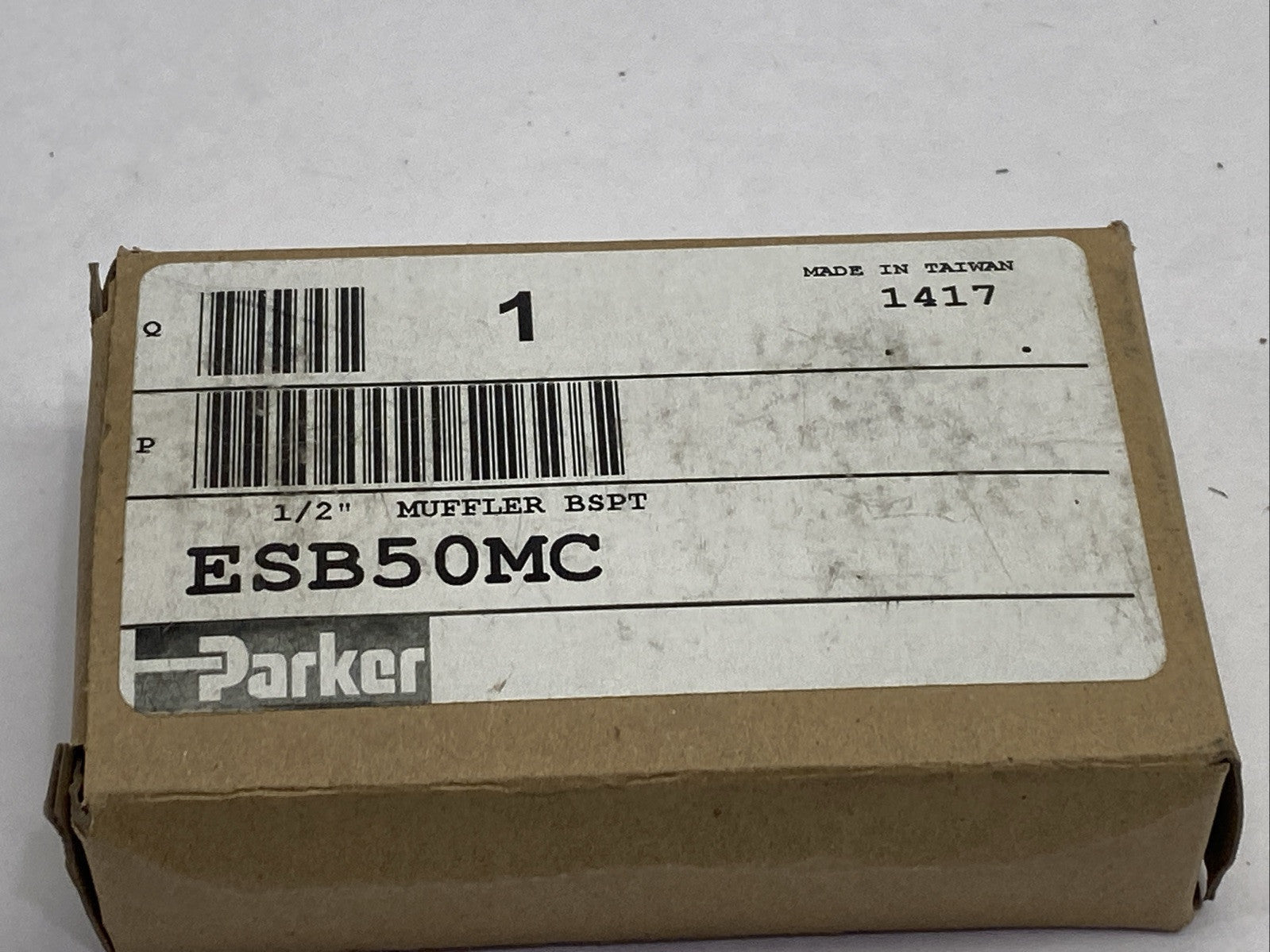 Parker ESB50MC Pneumatic Silencer Muffler 1/2" BSPT - Maverick Industrial Sales