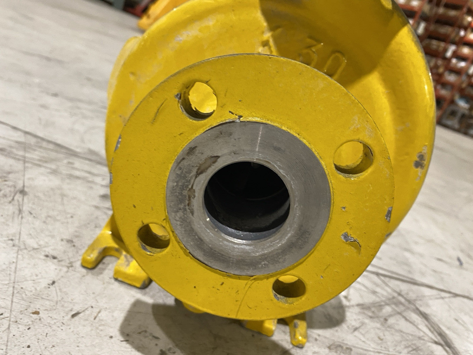 Kontro 1.5X1X6H Pump with Baldor CEM3769T-5 Super E 575V 7.5 HP - Maverick Industrial Sales