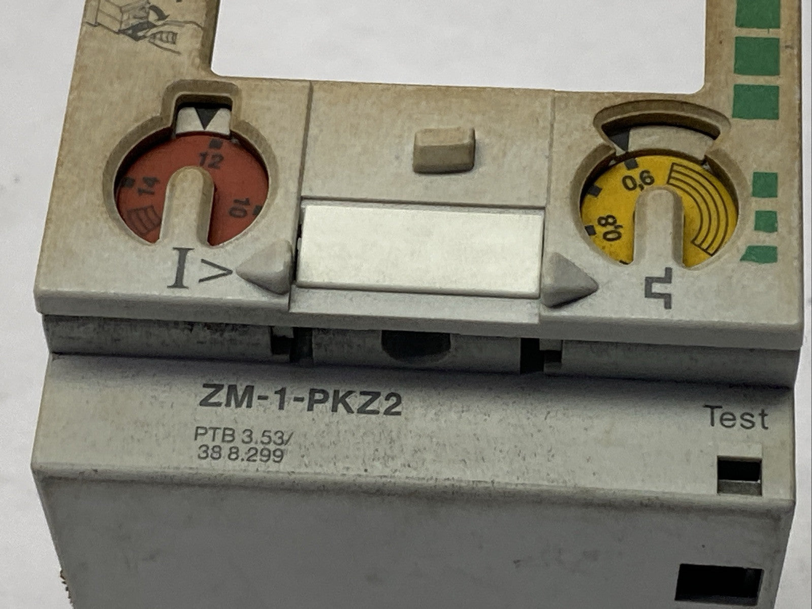 Moeller ZM-1-PKZ2 Adjustable Motor Protector Trip Block 0.6-1A / 8-14A - Maverick Industrial Sales