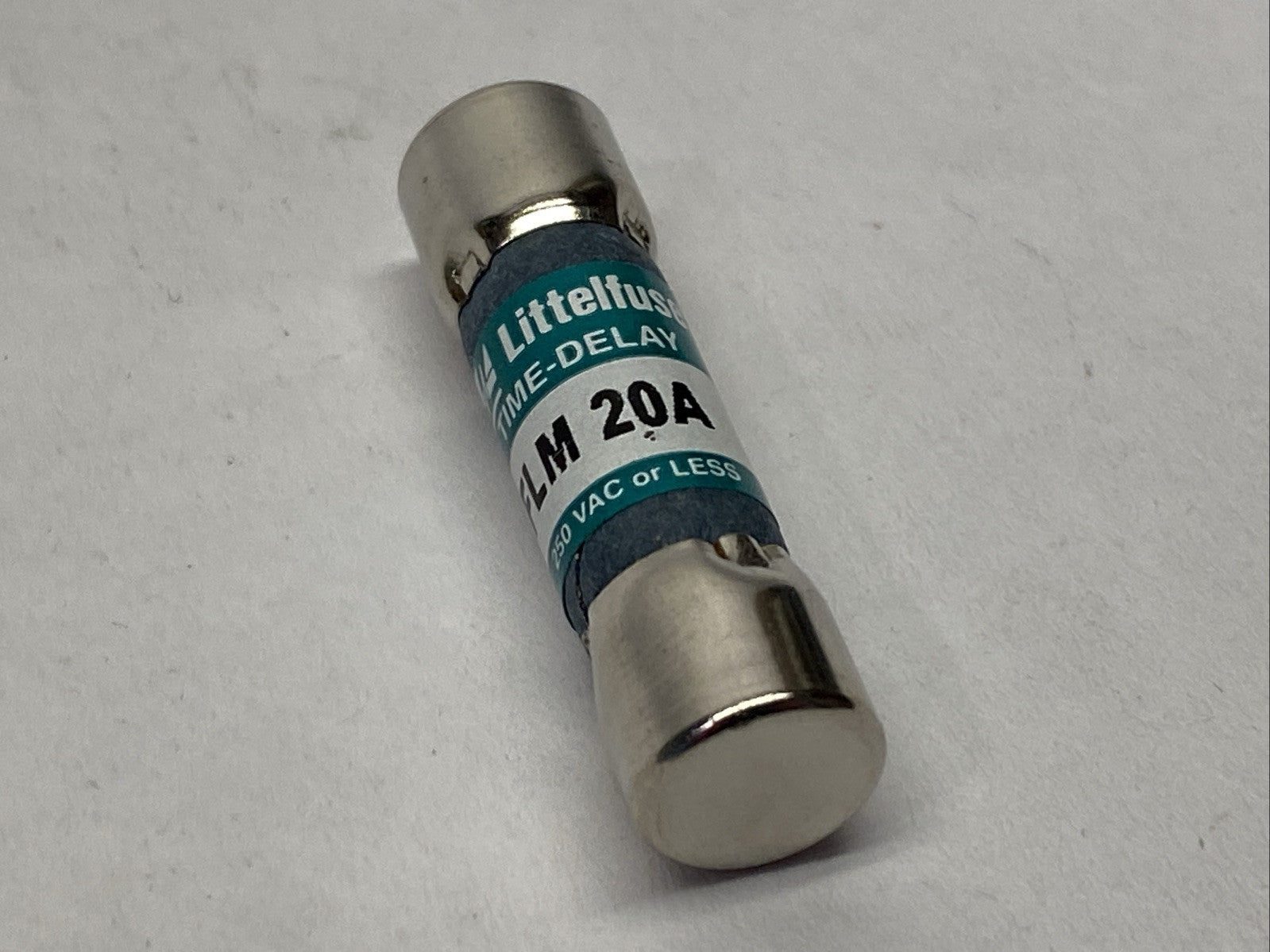 Littlefuse FLM 20 Time-Delay Midget Fuse 20A 250V L5H04F PKG OF 10 - Maverick Industrial Sales