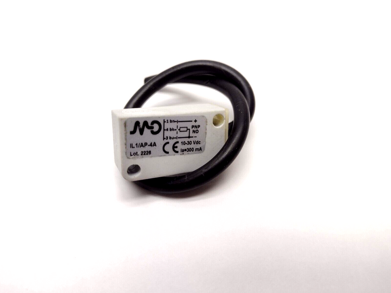 Micro Detectors IL1/AP-4A Inductive Sensor 90 Degree 7" Cable - Maverick Industrial Sales