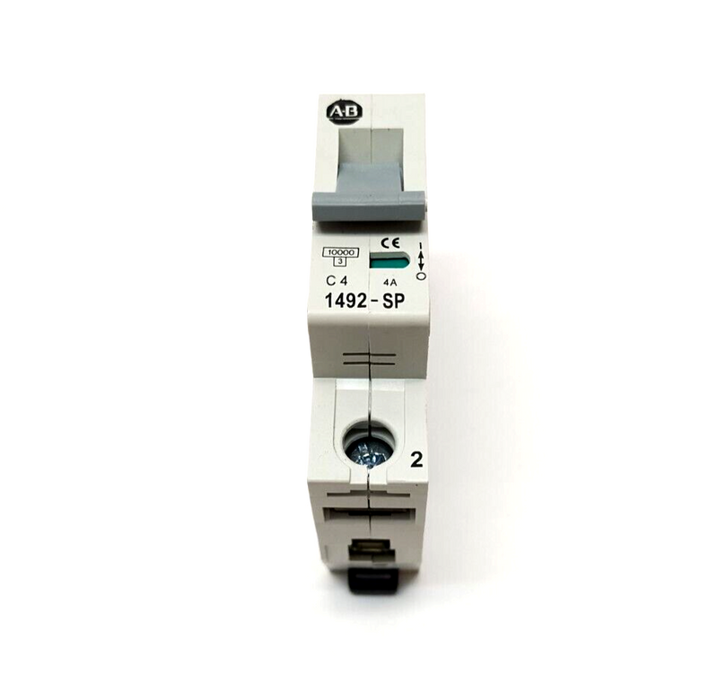 Allen Bradley 1492-SP1C040 Ser. C Miniature Circuit Breaker 1P 4A LOT OF 2 - Maverick Industrial Sales