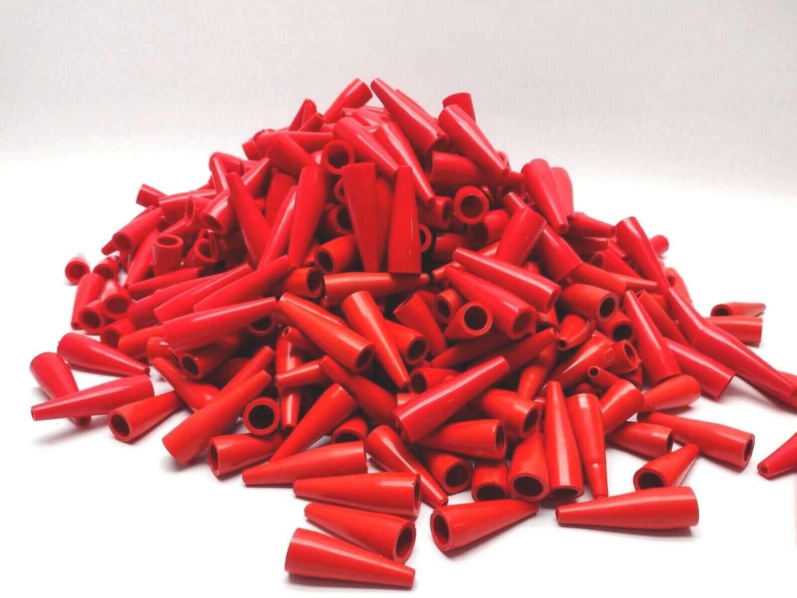 Mueller Red Alligator Clip Test Clip Insulators LOT OF 45oz - Maverick Industrial Sales
