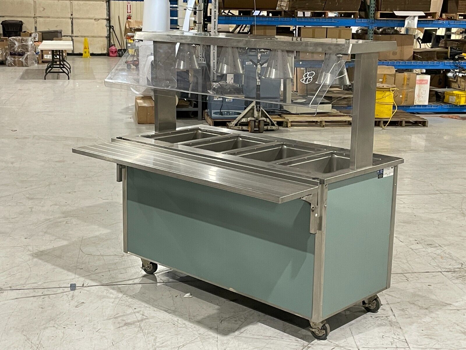 Vollrath M37040-S535T-BIF Hot Food Table w/ Wells Enclosed Base 120V - Maverick Industrial Sales