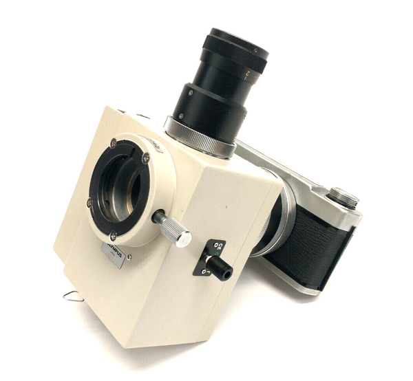 Olympus PM-10AD Photomicrographic Unit w/ C-35AD Microscope Camera & PM-CTR - Maverick Industrial Sales