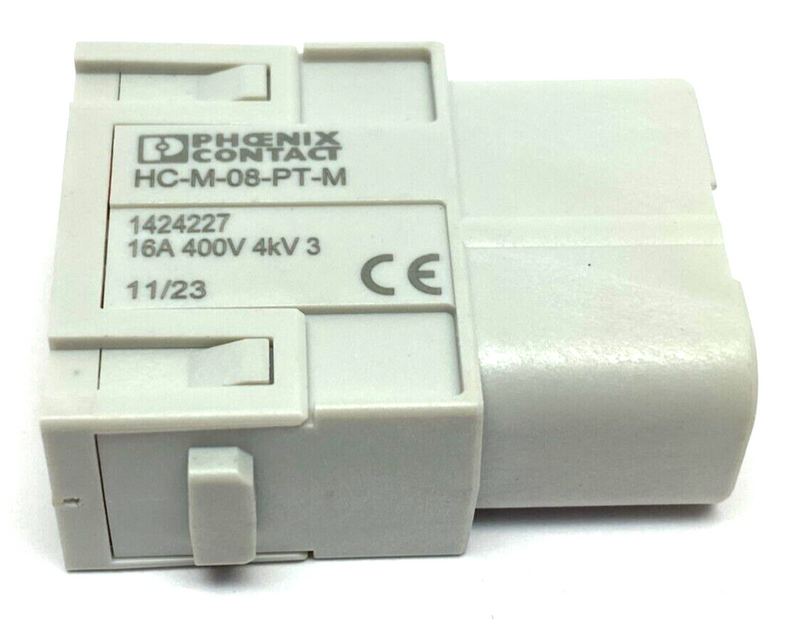 Phoenix Contact HC-M-08-PT-M Contact Insert Module 8-Position 16A 400V 1424227 - Maverick Industrial Sales