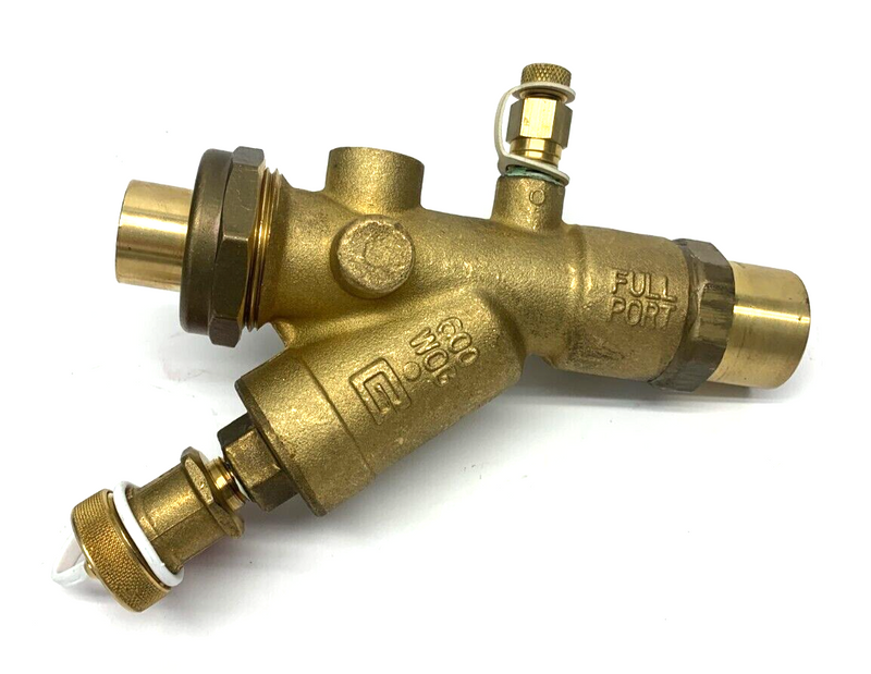 Griswold Controls P3012210R20B Isolator R Valve Solder Ends w/ 1/4" Flow Cap - Maverick Industrial Sales