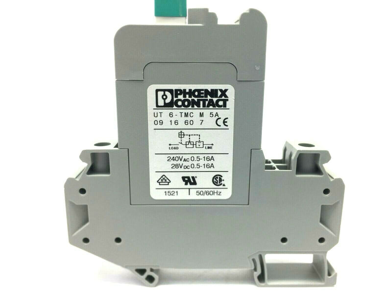 Phoenix Contact UT 6-TMC M5A Thermomagnetic Device Circuit Breaker - Maverick Industrial Sales