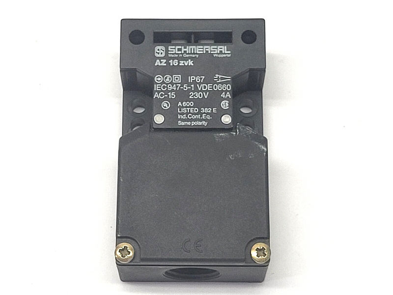 Schmersal AZ16 zvk Safety Interlock Switch - Maverick Industrial Sales