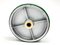 Albion Caster Wheel 1/2" Shaft 2" Width 8" Diameter - Maverick Industrial Sales