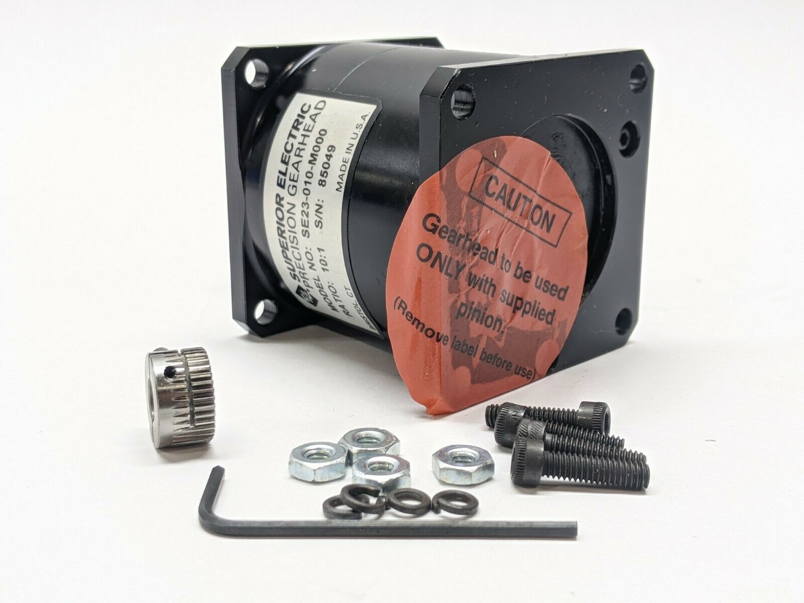 Danaher Bayside Superior Electric SE23-010-M000 Precision Gearhead 10:1 Ratio - Maverick Industrial Sales